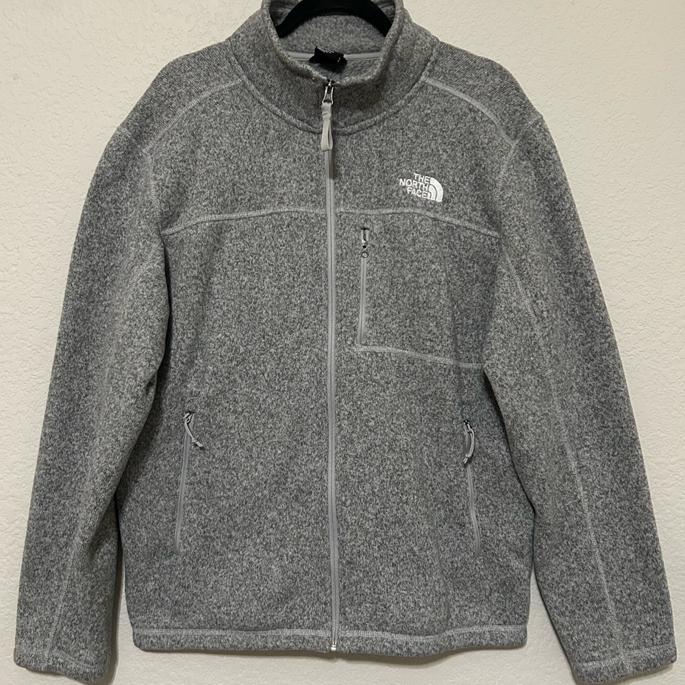 The North Face Men’s Gordon Lyons Fleece Jacket – Gray – Size L